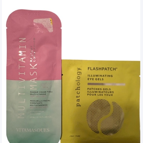 Patchology Other - VITAMASQUES Multivitamin Mask and Patchology FlashPatch Eye Gels Set